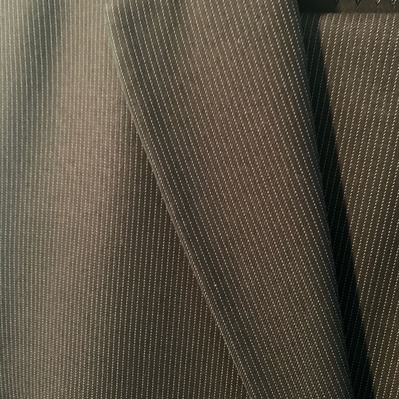 Charcoal Pinstripe Suit
